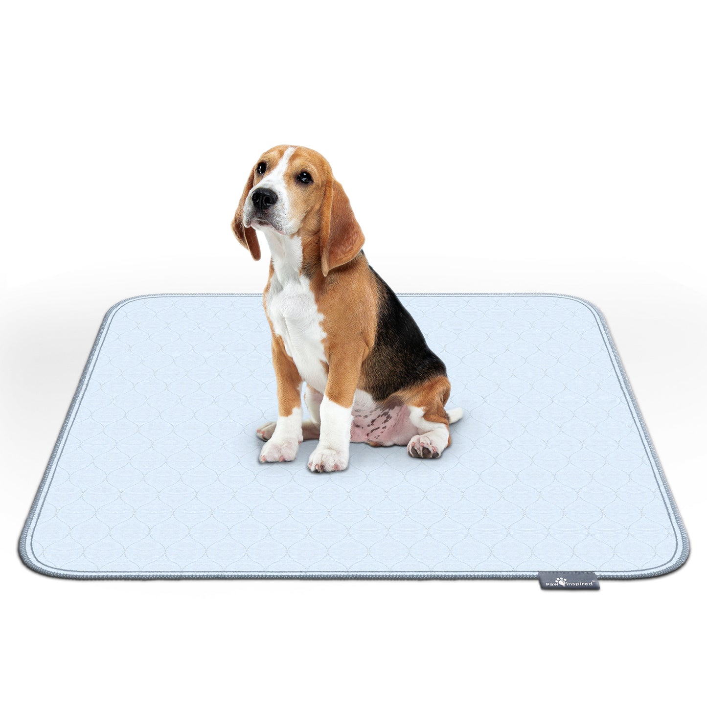 34"X36" Paw Inspired Extra Large Washable Puppy Training Pads, Reusable Dog Pads