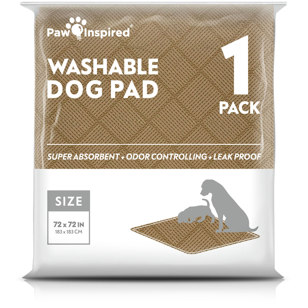 Paw Inspired Washable Pee Pads for Dogs | Reusable Puppy Pads | Waterproof Whelping Pads | Washable Training Pet Pads, Washable