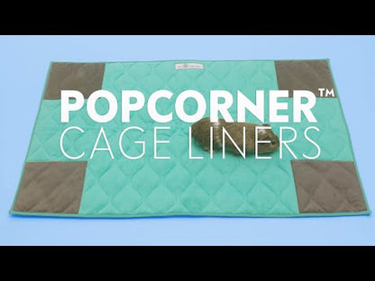 Paw Inspired® PopCorner Guinea Pig Cage Liners, C&C 2X4